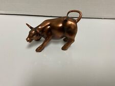 Official Bronze Wall Street Bull Stock Market NYC Figurine Statue 5