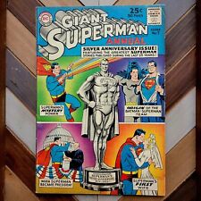 SUPERMAN ANNUAL #7 VG (DC 1963) 80-pg Giant 25th Anniv Issue Back Cover Gallery picture