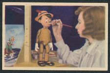 1949 RICH'S COFFEE WALT DISNEY PINOCCHIO DUTCH TRADING CARD #181 EX/MT picture