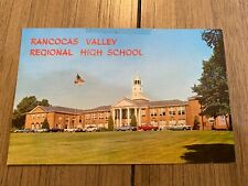RANCOCAS VALLEY REGIONAL HIGH SCHOOL  Mount Holly, New Jersey 1960's Postcard   picture