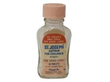 St. Joseph Aspirin Childrens Vtg Empty Bottle USA picture