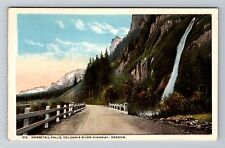 OR-Oregon, Horsetail Falls, Columbia River Highway, Antique, Vintage Postcard picture