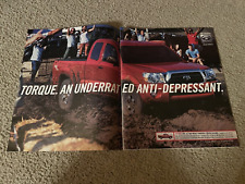 Vintage 2005 TOYOTA TACOMA Pickup Truck Print Ad RED 