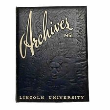 1951 Lincoln University Yearbook Jefferson City, MO Archives picture