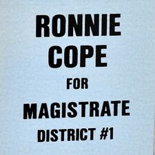 1970s Ronnie Cope Magistrate Judge District 1 Candidate Attorney Cincinnati OH 2 picture