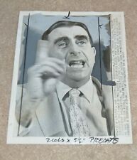 THEORETICAL PHYSICIST HYDROGEN BOMB PHOTO EDWARD TELLER VINTAGE  1958 picture