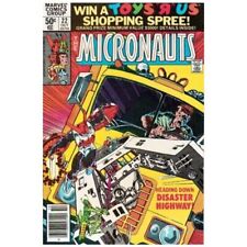 Micronauts #22 Newsstand  - 1979 series Marvel comics Fine+ [q% picture