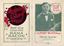 C1920s Dead Magic Stage Play 