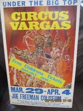 Vintage circus poster 