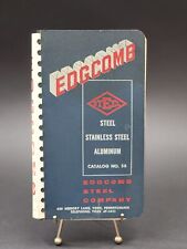 Vintage 1950s EDGCOMB Steel Co Catalog 58 Phila PA Stainless Aluminum More picture