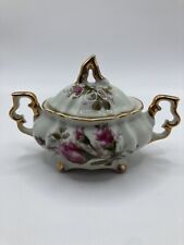 Vintage Royal Sealy Small Replacement Porcelain Sugar Bowl w/ Sticker  5