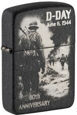 Zippo 46261 80th Anniversary D-Day Collectible Numbered to 10000 New+FREE FLINT picture