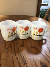 Lot Of 3 Mugs Vintage McDonalds 
