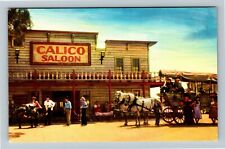 Ghost Town CA-California, The Calico Saloon, Vintage Postcard picture