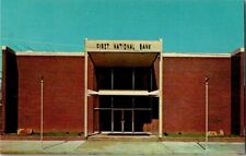 1960'S. LELAND, MISS. FIRST NATIONAL BANK. POSTCARD WA9 picture