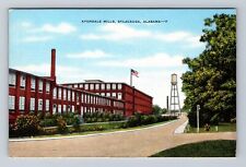 Sylacauga AL-Alabama, Avondale Mills, Antique, Souvenir, Vintage Postcard picture