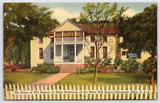 Postcard Will Rogers Birthplace, The Home Of Will Rogers, Claremore OK Unposted picture