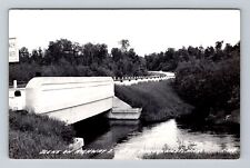 Watersmeet MI-Michigan, RPPC, Scene On Highway 2, Antique, Vintage Postcard picture