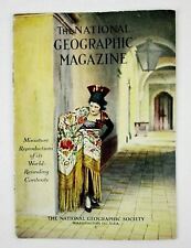 1923 National Geographic Small Promotional Booklet w/ Color Illustrations & Info picture