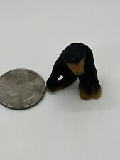 Tiny 1” Hand Painted Porcelain Chimpanzee Figurine  picture