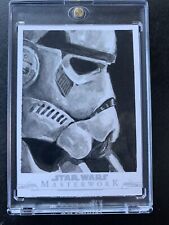 Rare 2019 Topps Star Wars Masterwork Sketch Cards 1/1 Jonathan Beistline Auto picture