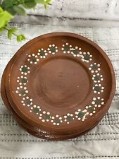 Mexican Jalisco Plate/vintage Coffee Plate/rustic cookie Plate/barro Artesanal picture