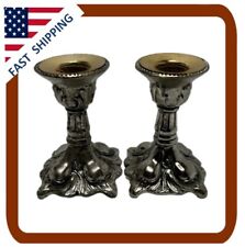 Vintage Holiday Imports Candleholders Set Of Two picture