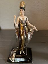 Pristine Franklin Mint ISIS House of Erte PLUS Repaired LEOPARD As Free Gift picture