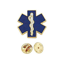 Blue Star of Life Lapel Pins Rescue Jacket Paramedic EMS EMT Emergency Medical picture