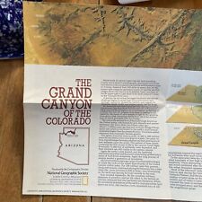 The Grand Canyon of the Colorado Cartograph 1978 National Geographic  picture