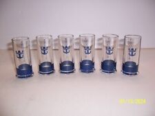 Lot Of 7 Shooter Shot Glasses Royal Caribbean Cruise Lines Vintage Blue picture