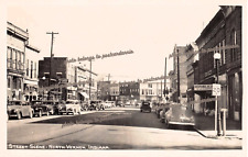 RPPC North Vernon IN Indiana Main Street Republican Party HQ Photo Postcard D22 picture