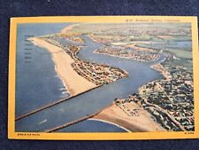 US Vintage Postcard, 1955 Newport Harbor, CA, VF (A1) picture