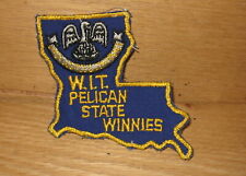 WIT Winnebago Pelican State Winnies Louisiana Patch picture