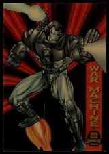1994 Marvel Universe Suspended Animation #9 War Machine picture