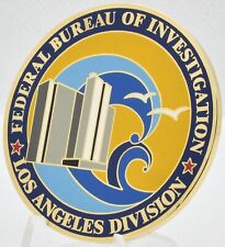 FBI Los Angeles California Division Challenge Coin picture