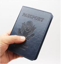 United States Passport Case ID Holder with Vaccine Window & Card Organizer NEW picture