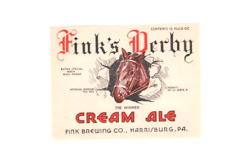 12oz FINK'S IRTP DERBY CREAM ALE  by FINK BREWING CO HARRISBURG PA Pa-U-363 A picture