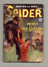 Spider Pulp Aug 1934 Vol. 3 #3 GD- 1.8 picture