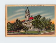 Postcard Rockingham County Court House Harrisonburg Virginia USA picture