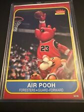 DO YOU POOH 1986 FLEER JORDAN 34/86 • AIR POOH RARE CGC Ready In Toploader  LTE picture