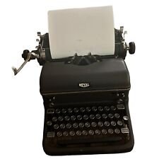 Vintage Beautiful Royal KMM Typewriter Black  Magic Margin TYPES See Video picture