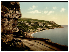 Wales. Llandudno. Marine Drive. Vintage Photochrome by P.Z, Photochrome Z picture