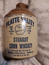 Vintage  McCormick Distillery Co Platte Valley  Straight Corn Whiskey Jug  Empty picture