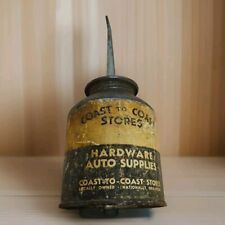 VINTAGE COAST TO COAST STORES MASTERCRAFT OILING CAN HARDWARE AUTO SUPPLIES RARE picture