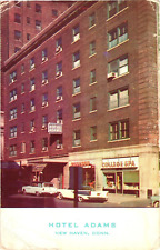 Hotel Adams NEW HAVEN Connecticut Vintage Postcard picture