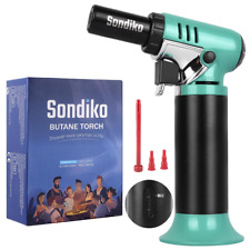 Sondiko Butane Torch with Fuel Gauge S907 Refillable Soldering Torch Lighter  picture