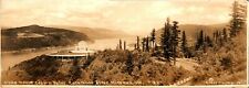 Vtg Photograph  Vista House Crown Point Columbia River Panorama Cross & Dimmitt picture