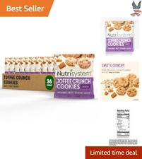 Toffee Crunch Cookies - Guilt-Free High Fiber Protein Snacks - Healthy - 36ct picture