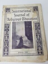 International Journal of Religious Education 1936 Radio Impact on Religion picture